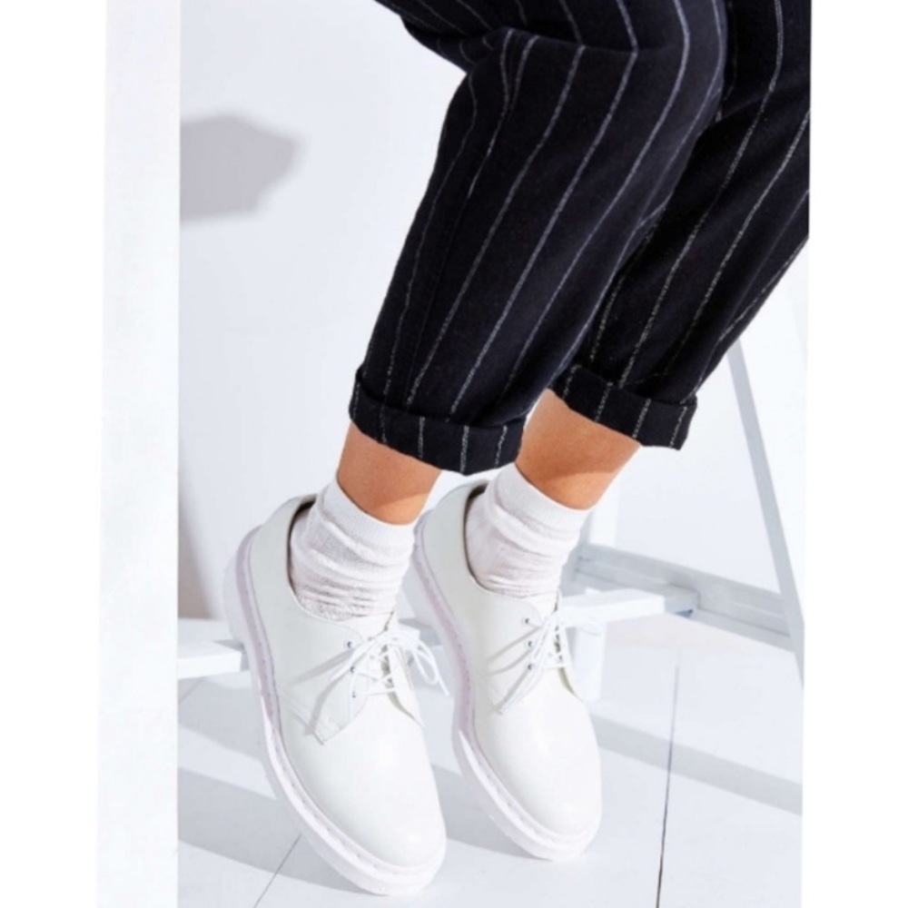 Dr. Martens 1461 Mono One color White oxford lace up shoes EU 38 /US 7 L / 6 M